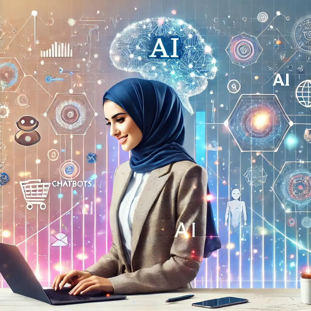 نقش هوش مصنوعی در توسعه کسب‌ و کار اینترنتی بانوان