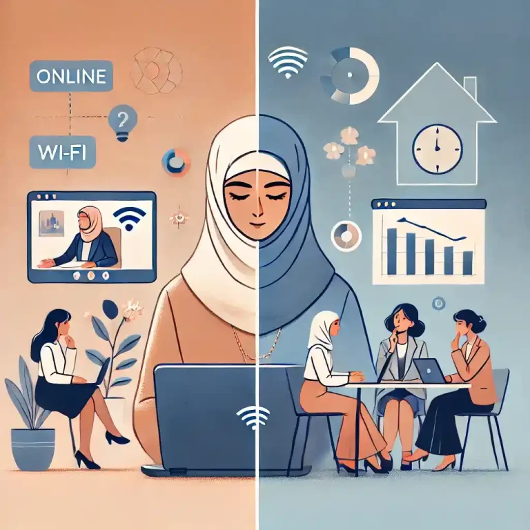 تفاوت آموزش آنلاین و حضوری