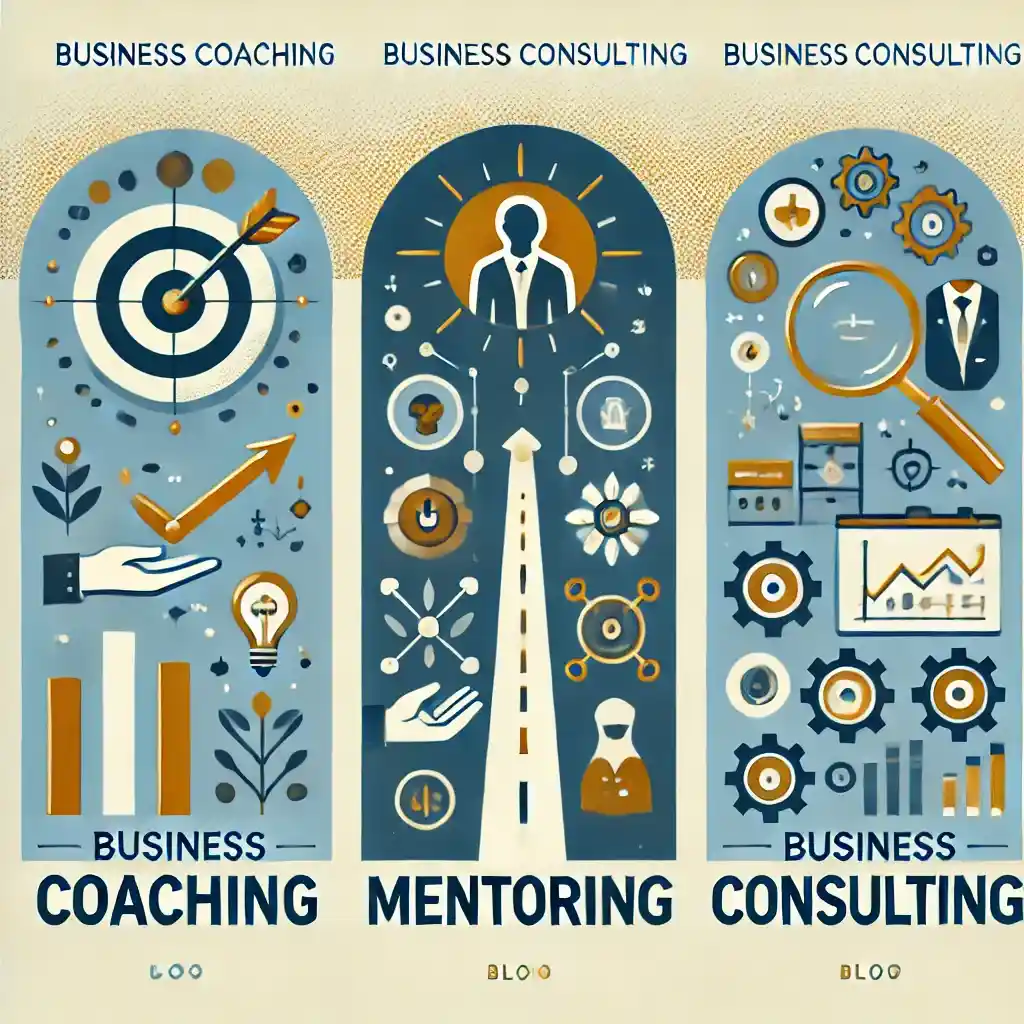 تفاوت بیزینس کوچینگ با منتورینگ و مشاوره کسب‌وکار
